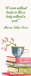 Watercolor Digital Download Printable Bookmarks