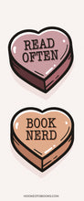 Load image into Gallery viewer, Candy Hearts Printable Bookmarks