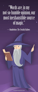 Dumbledore Digital Download Printable Bookmarks