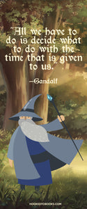 Lord of the Rings Digital Download Printable Bookmarks