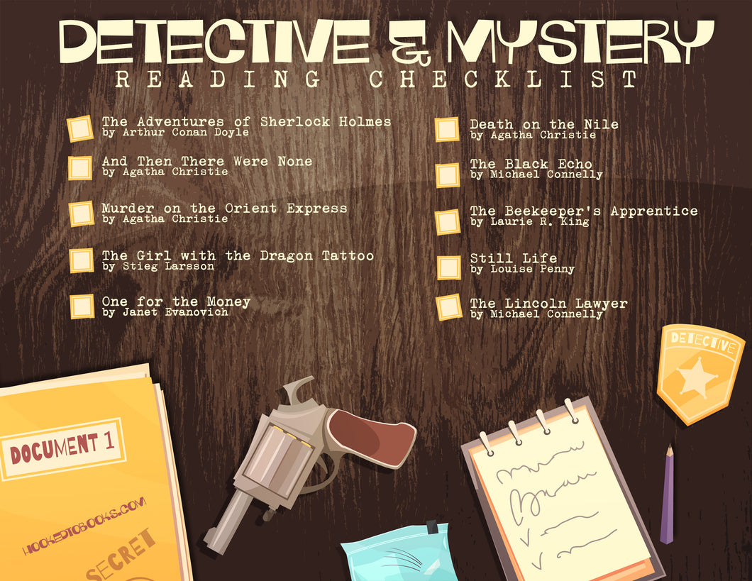 Detective & Mystery Reading Checklist