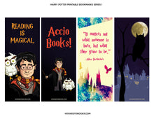Load image into Gallery viewer, Harry Potter Digital Download Printable Bookmarks