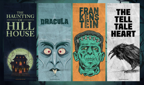 Best Horror Books Digital Download Printable Bookmarks