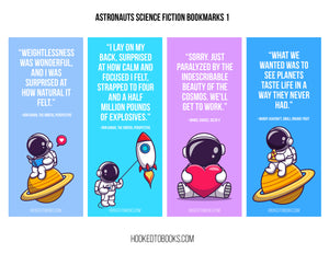 Astronaut Digital Download Printable Bookmarks
