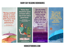 Load image into Gallery viewer, Rainy Day Digital Download Printable Bookmarks